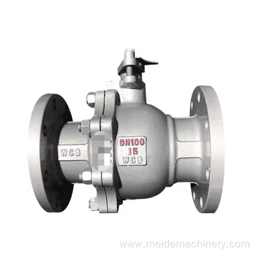 Cast steel ball valve